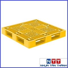 PALLET NHỰA HDPE MÀU VÀNG.
