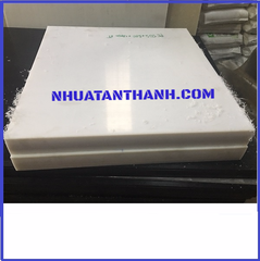 THỚT NHỰA PE TRẮNG 860X860X80 MM