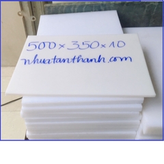 THỚT NHỰA 500X350X10 MM