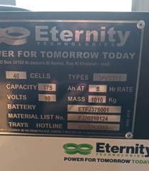 80V - 375Ah Eternity 3PzS375