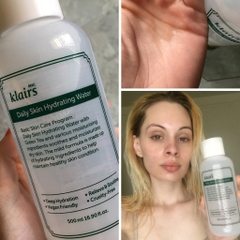 Toner Dear, Klairs Daily Skin Hydrating Water - HÀNG NHẬP KHẨU