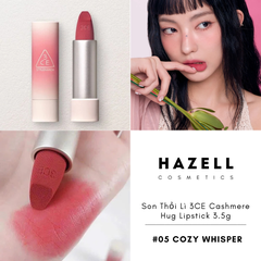 Son Thỏi Lì 3CE Cashmere Hug Lipstick 3.5g