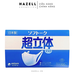 Khẩu trang Unicharm hộp 100 cái