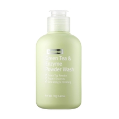 Bột Rửa Mặt Trà Xanh By Wishtrend Green Tea & Enzyme Powder Wash 70g