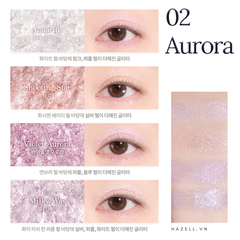 Bảng phấn nhũ mắt 4 ô Dasique Starry Night Shadow Palette - HNK