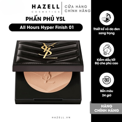 Phấn phủ nén YSL All Hours Hyper Finish Setting Powder 7.5g