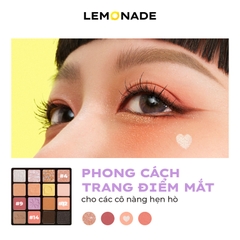 Bảng phấn mắt Lemonade Aesthetic Eyeshadow Palette Version 2 20.8g