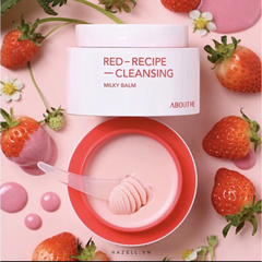 Sáp tẩy trang About Me Red Recipe Cleansing Milky Balm 90ml