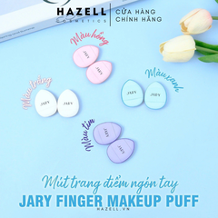 Mút trang điểm ngón tay Jary Finger Makeup Puff (set 2 cái)