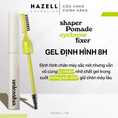 Mascara Định Hình Lông Mày UNLEASHIA Shaper Pomade Eyebrow Fixer - HNK