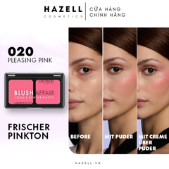 Bảng Má Hồng 2 Ô Catrice Blush Affair Cream & Powder Palette - HNK