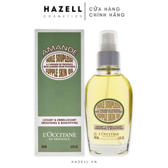 Dầu dưỡng thể hạnh nhân L'Occitane Almond Supple Skin Oil 100ml
