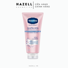 Sữa dưỡng thể Vaseline Healthy Bright Gluta-HYA 4X Body Tone Up UV Lotion - Niacinamide Tone Up - 300ml - HNK