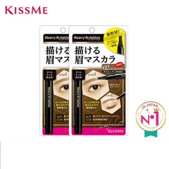 Chải mày - Phẩy sợi chống trôi Isehan Kiss Me Heavy Rotation Coloring Eyebrow 2g