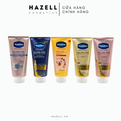 Sữa dưỡng thể Vaseline Healthy Bright Gluta-HYA 4X Body Tone Up UV Lotion - Niacinamide Tone Up - 300ml - HNK