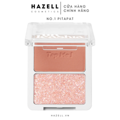 Bảng phấn mắt 2 ô UNLEASHIA Tap Me Palette Duo 8.4g