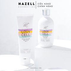 Kem Dưỡng Thể Trắng Da Louv Cell Crystal Whitening Body Lotion - HNK