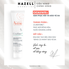 Kem dưỡng Avène Cicalfate+ Restorative Protective Cream - HNK