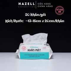 Khăn mặt khô Chillwipes gói rút 80 miếng