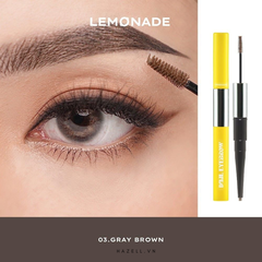Chì kẻ mày 2 đầu Lemonade Dual Eyebrow 2.75g