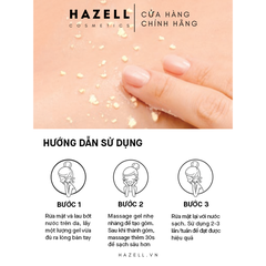 Tẩy da chết Rosette Gommage Bright Peel (Cam) 120g - HÀNG NHẬP KHẨU