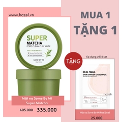 Mặt nạ SOME BY MI Super Matcha Pore Clean Clay Mask 100g