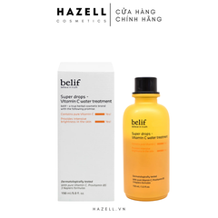 Toner BELIF Super Drops Vitamin C Water Treatment 150ml - HÀNG NHẬP KHẨU