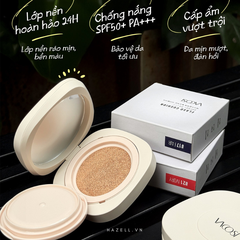 Phấn nước Vacosi Flaso Cushion SPF50+ PA+++ VK15 15g - HÀNG NHẬP KHẨU