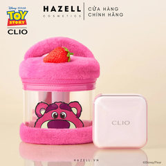 Phấn nước Clio Kill Cover Mesh Glow Essential Cushion SPF 50+ PA++++ Tặng Kèm Túi Gấu Dâu
