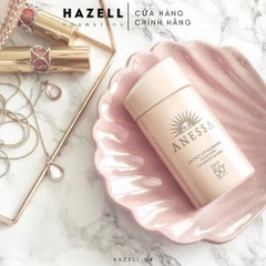 Kem chống nắng Anessa Perfect UV Sunscreen Mild Milk SPF 50+ PA++++ 60ml (Hồng) - Mẫu mới
