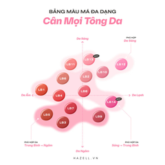 Má hồng kem OFÉLIA  Lolli Liquid Blush 4.6g