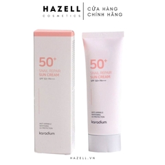 Kem chống nắng Karadium Snail Repair Sun Cream SPF 50+ PA+++ 70ml - HNK