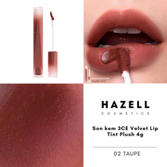 Son kem 3CE Velvet Lip Tint Plush 4g - HNK