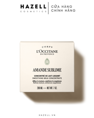 Kem Dưỡng Thể L'Occitane Amande Sublime Smoothing Milk Concentrate 200ml