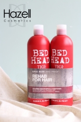 Bộ gội - xả Tigi Bed Head (750ml/chai) - Đỏ