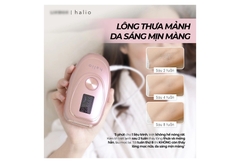 Máy Triệt Lông Lạnh Cá Nhân Halio IPL Cooling Hair Removal Device