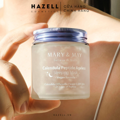 Mặt nạ ngủ Mary&May Calendula Peptide Ageless Sleeping Mask 110g