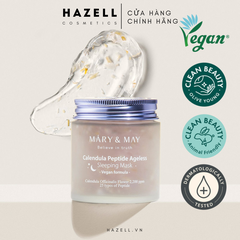 Mặt nạ ngủ Mary&May Calendula Peptide Ageless Sleeping Mask 110g