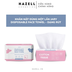 Khăn mặt dùng một lần JARY Disposable Face Towel - Dạng rút - HÀNG NHẬP KHẨU