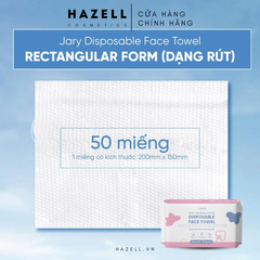 Khăn mặt dùng một lần JARY Disposable Face Towel - Dạng rút - HÀNG NHẬP KHẨU