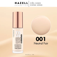 Kem nền Catrice True Skin Hydrating Foundation Long Lasting 30ml - HÀNG NHẬP KHẨU