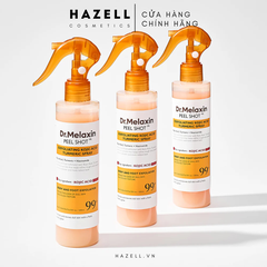 Xịt tẩy tế bào chết Dr.melaxin Peel Shot Keratin Care Kojic Acid Turmeric Spray 200ml - HNK