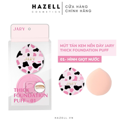Mút Tán Kem Nền Dày Jary Thick Foundation Puff - HÀNG NHẬP KHẨU