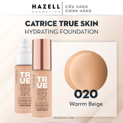 Kem nền Catrice True Skin Hydrating Foundation Long Lasting 30ml - HÀNG NHẬP KHẨU