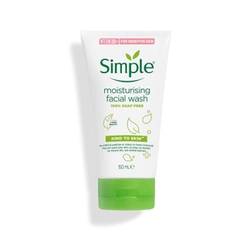 Sữa rửa mặt Simple Kind To Skin Moisturising Facial Wash (dưỡng ẩm)
