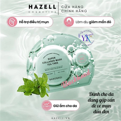 Mặt nạ BANOBAGI Super Collagen Mask Tea Tree - HNK