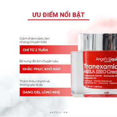 Kem dưỡng Angel's Liquid Tranexamic Mela Zero Cream 50ml