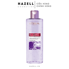 Nước tẩy trang L'Oréal Micellar Water Hyaluronic Acid 400ml (Tím) - HÀNG NHẬP KHẨU