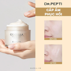Kem dưỡng Dr.Pepti Centella Moist Soothing Gel Cream 70ml - HÀNG NHẬP KHẨU