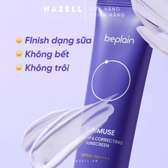 Kem Chống Nắng Beplain Sunmuse Tone-Up & Correcting Sunscreen SPF50+ PA++++ 50ml - HNK